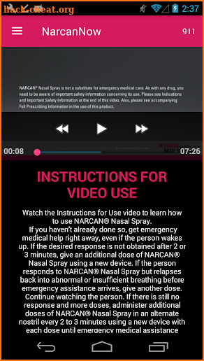 Narcan Now screenshot