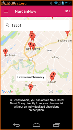 Narcan Now screenshot