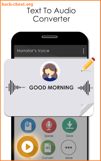 Narrator’s Voice Text-to-Speech (TTS) screenshot