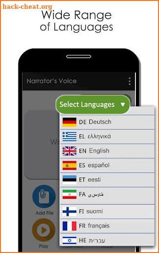 Narrator’s Voice Text-to-Speech (TTS) screenshot