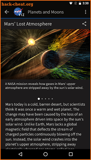 NASA Visualization Explorer screenshot