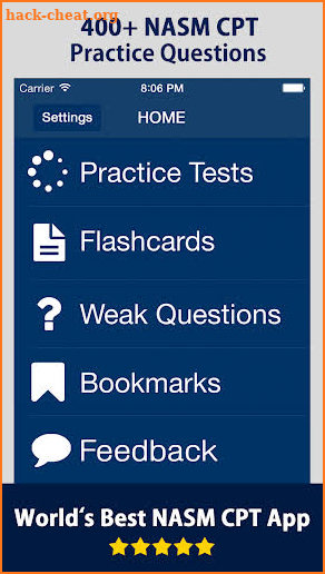 NASM CPT Exam Prep Practice Test 2019 screenshot