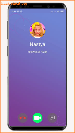 Nastya call you and Chat Simulator Prank screenshot