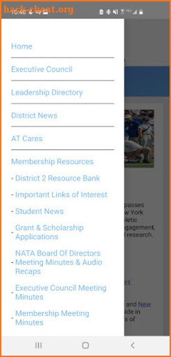 NATA District 2 App screenshot