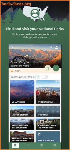 National Park Service screenshot