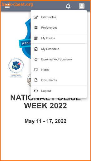 National Police Week 2022 screenshot