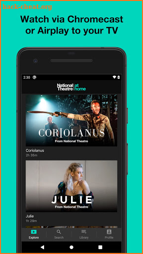 National Theatre at Home screenshot