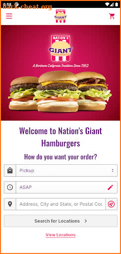 Nation's Giant Hamburgers screenshot