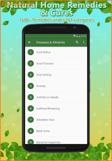 Natural Home Remedies & Cures screenshot