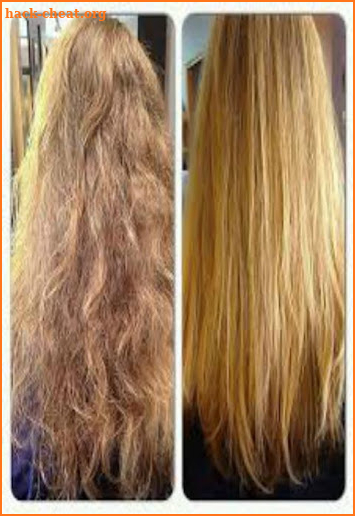 Natural keratin for dry hair screenshot