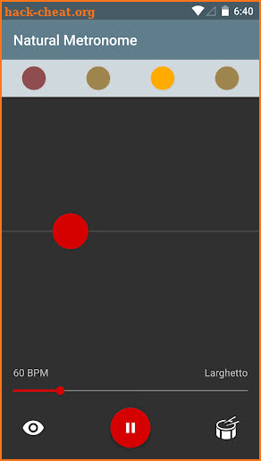 Natural Metronome screenshot