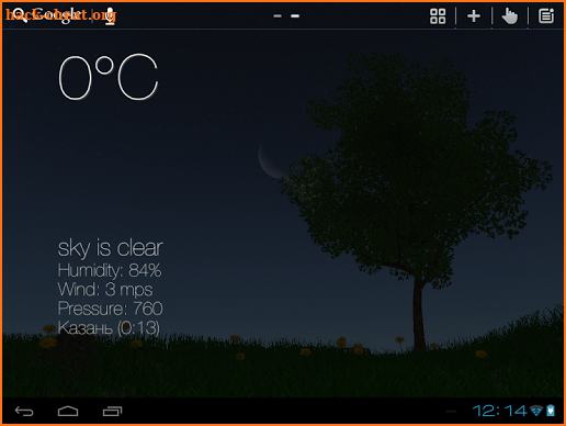 Nature Live Weather 3D LWP screenshot