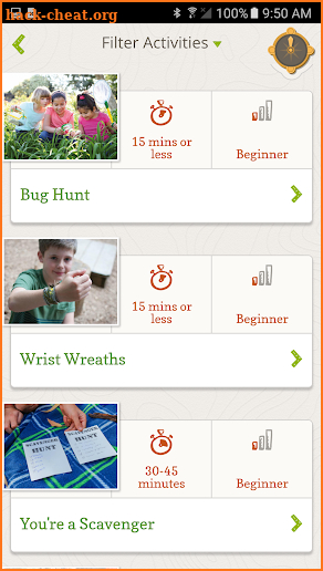 Nature Passport screenshot