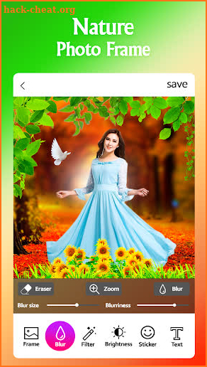 Nature Photo Frame screenshot