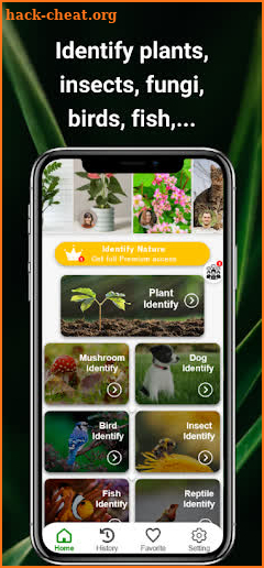 NatureSN- Plant Identifier App screenshot