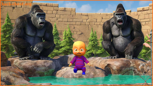 Naughty Baby 3D: Daddy Zoo Fun screenshot