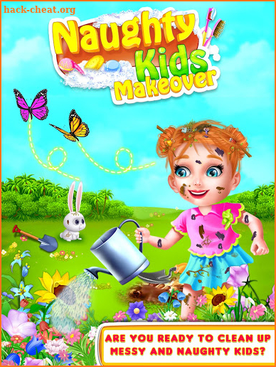 Naughty Kids Makeover - Sweet Baby Cleanup Games screenshot