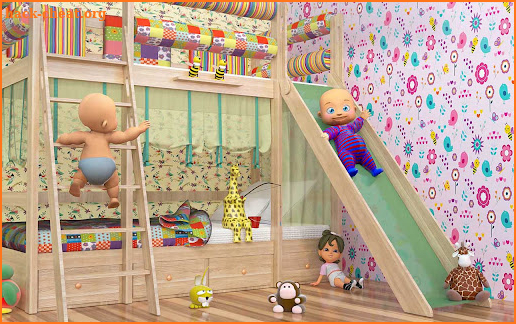 Naughty Twin Baby Simulator 3D screenshot