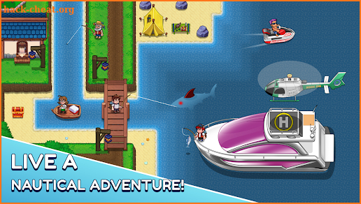 Nautical Life 2: Fishing RPG screenshot