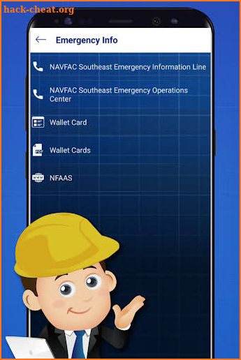 NAVFAC Southeast screenshot