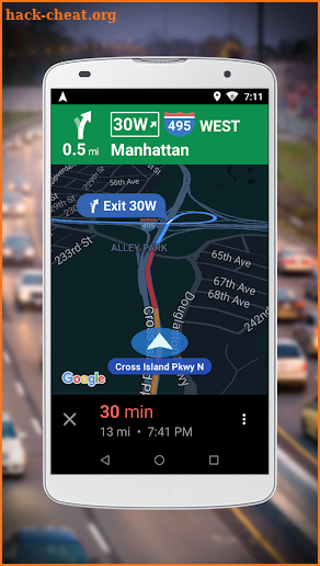 Navigation for Google Maps Go screenshot