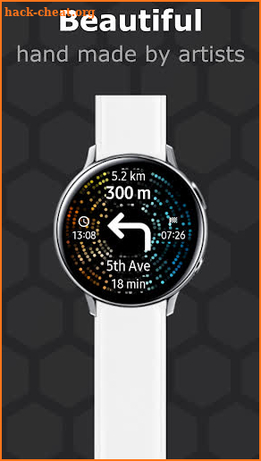 Navigation for watch screenshot