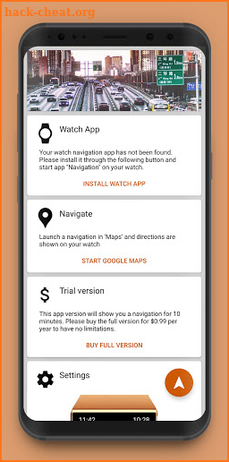 Navigation Watch screenshot