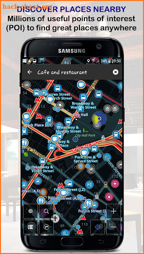 Navigator PRO - GPS Navigation with Offline Maps screenshot