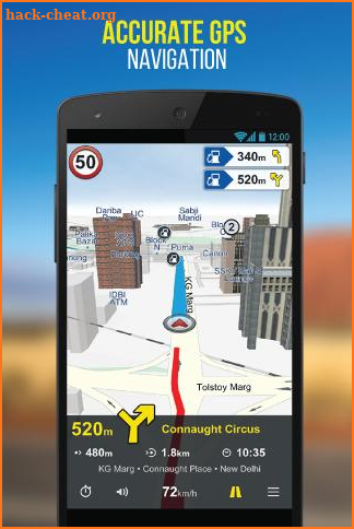 NaviMaps: 3D GPS Navigation screenshot