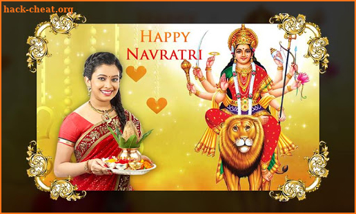 Navratri Photo Editor - नवरात्रि फोटो फ्रेम 2020 screenshot