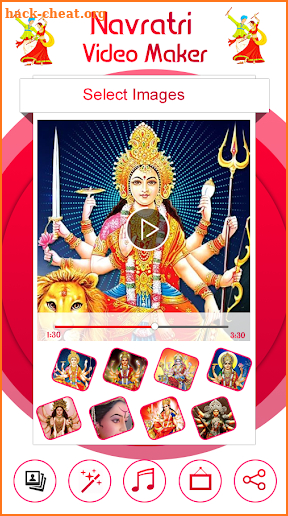 Navratri Video Maker with Music screenshot