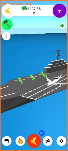 Navy Inc. Tycoon - Aircraft Carrier Idle - Planes screenshot