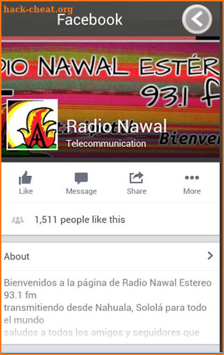 Nawal Estereo screenshot