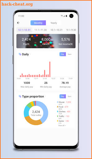 NaWallet - Pure accounting screenshot