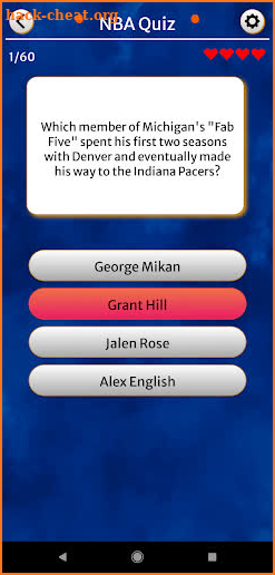 NBA Fans Trivia screenshot