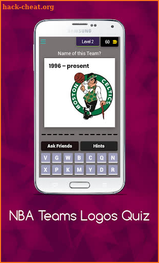 NBA Teams Logos Quiz Game 2022 screenshot