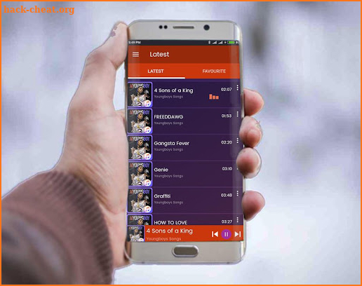NBA Youngboy - 4 Sons of a King Songs screenshot