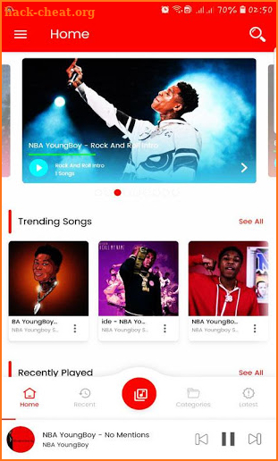 NBA Youngboy Songs ~ Never Broke Again Offline screenshot