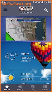 NBC15 Weather Authority screenshot