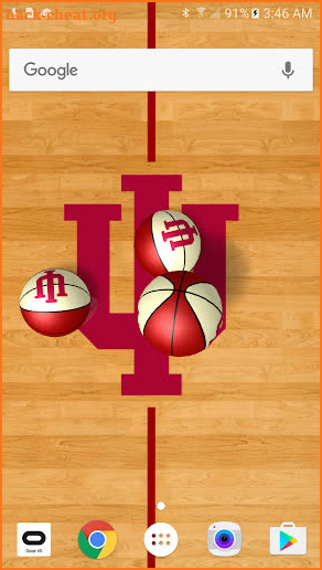 NCAA Basketball Live Wallpaper screenshot