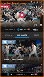 NCAA March Madness Live screenshot