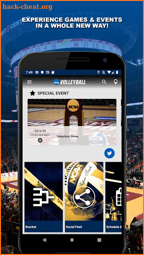 NCAA Volleyball Championship screenshot