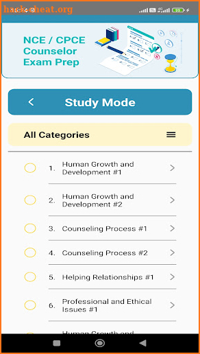 NCE / CPCE Counselor Exam Prep screenshot