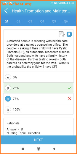 NCLEX RN NURSING EXAM – NCLEX TEST PREPARATION screenshot