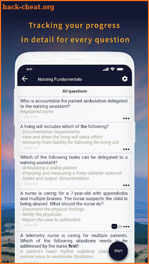 NCLEX®  RN & NCLEX®  PN Test Pro 2019 screenshot