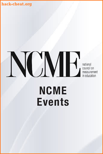 NCME Events screenshot