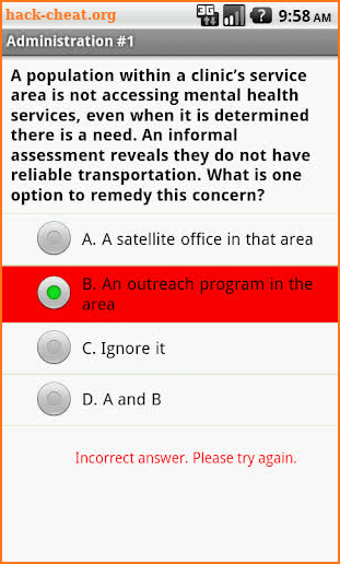 NCMHCE Clinical Mental Health Counselor Exam Prep screenshot