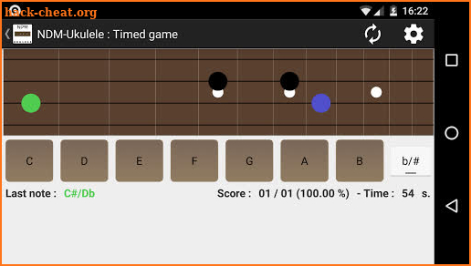 NDM - Ukulele (Learning to read musical notation) screenshot