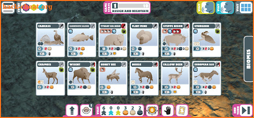 Neanderthal board game screenshot