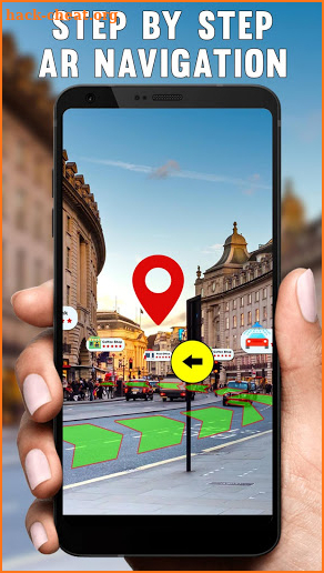 Nearby GPS & AR Navigation, AR GPS Navigation Maps screenshot